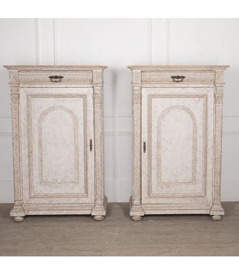 Pair of 19th Century Swedish Cabinets