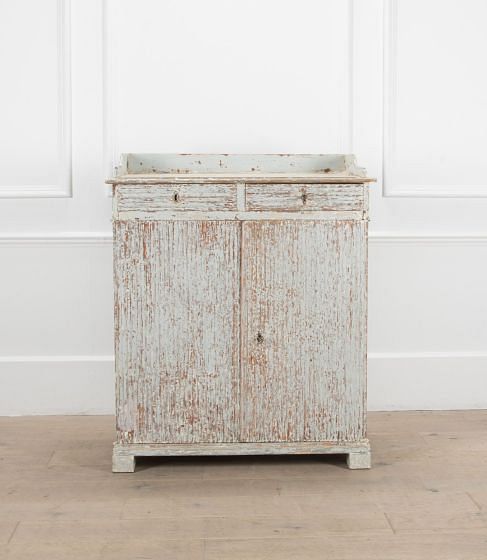 18th Century Swedish Reeded Buffet