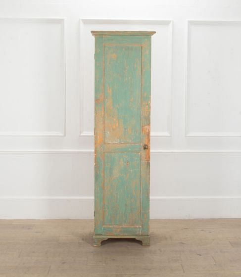19th Century Empire Column Cabinet from the North of Sweden