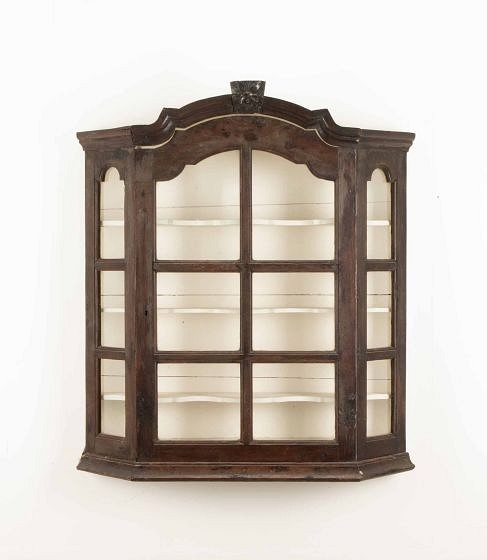 SALE: 18th Century Dutch Hanging Oak Vitrine CA0141803