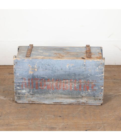 20th Century French Wooden Tool Chest