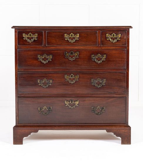 18th Century George II Mahogany Chest of Drawers