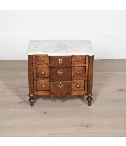 19th Century Miniature Chest Of Drawers