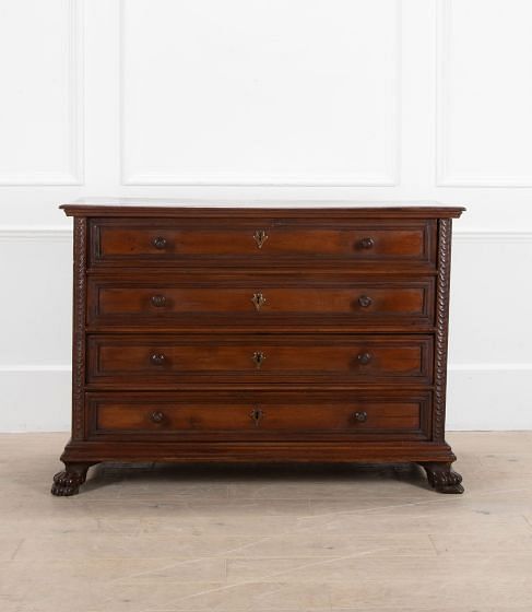 19th Century Tuscan Walnut Commode