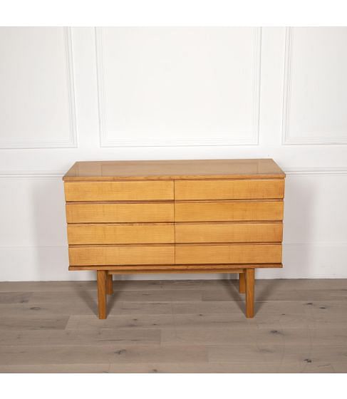 20th Century Ash Minvielle Commode