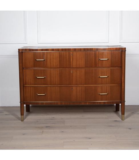 20th Century Art Deco Bronze Mounted Commode