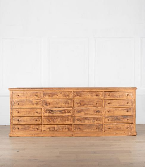 19th Century French Bank Of Drawers