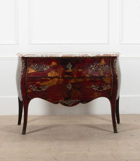 20th Century Maison Jansen Style Chinoiserie Commode