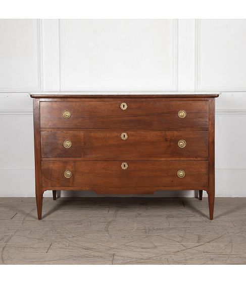 19th Century French Walnut Commode