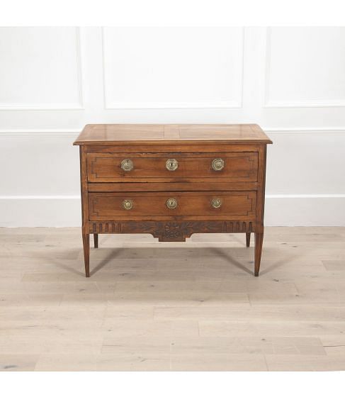 19th Century French Two Drawer Commode