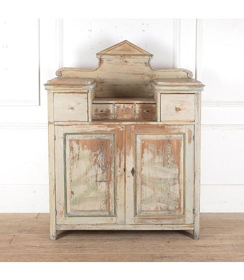 SALE: 19th Century Swedish Buffet with Original Paint