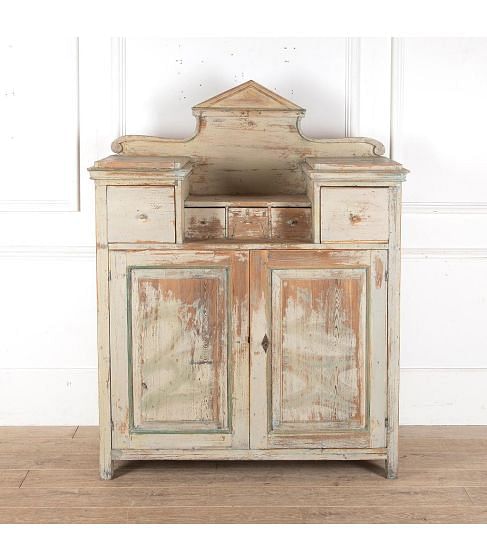 19th Century Swedish Buffet with Original Paint