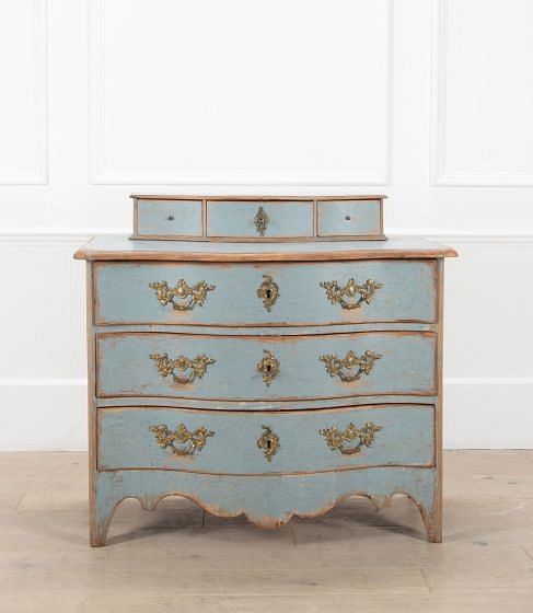 18th Century Period Rococo Swedish Commode