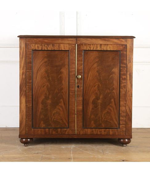 19th Century Mahogany Folio Cabinet
