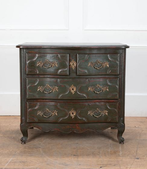 Early 20th Century French Painted Commode