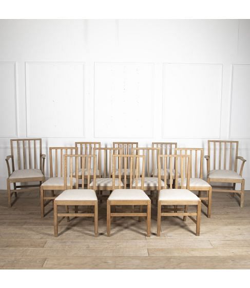 Set of Twelve 20th Century English Gordon Russell Dining Chairs CD0533972