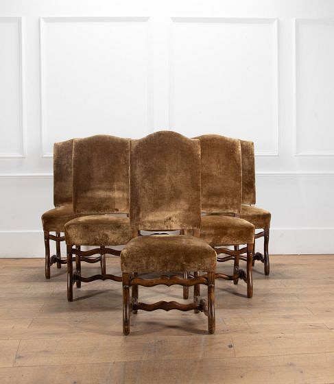 Set of Six 18th Century Style Dining Chairs