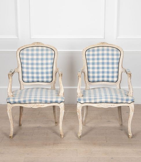 Pair of 19th Century French Bergeres Armchairs