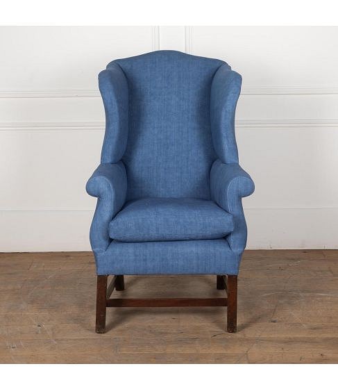 18th Century English Wingback Armchair