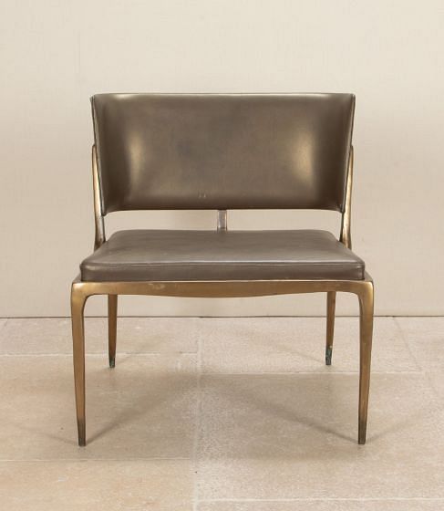 Late 20th Century American Modernist Side Chair by Paul Mathieu for Holly Hunt