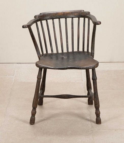 George III West Country Low Back Windsor Armchair CH0943396