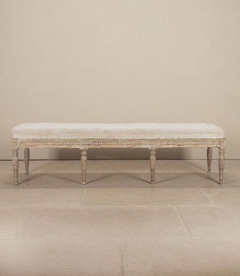 Long 19th Century Swedish Stool CH1343795