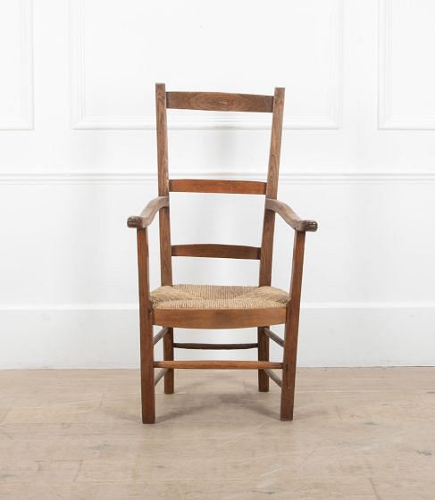 19th Century Art-Populaire Armchair