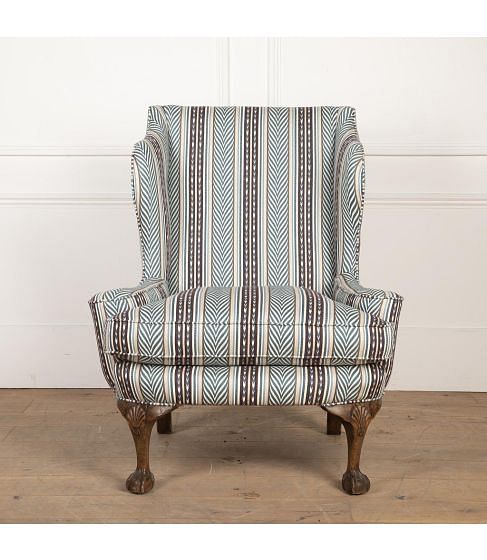 19th Century Wingback Chair