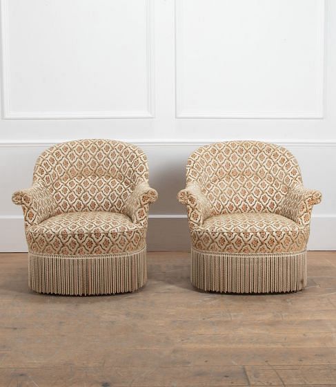 Pair of 20th Century French Fauteuils