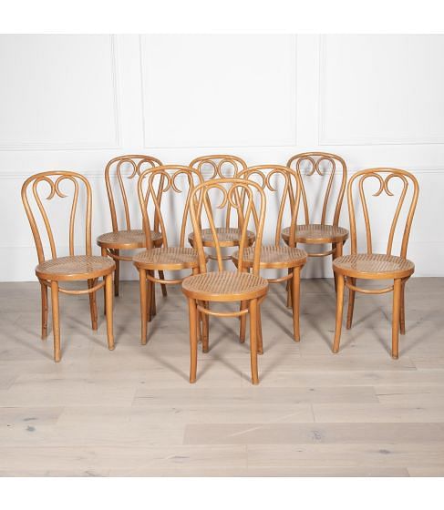Set of Eight 20th Century Chairs