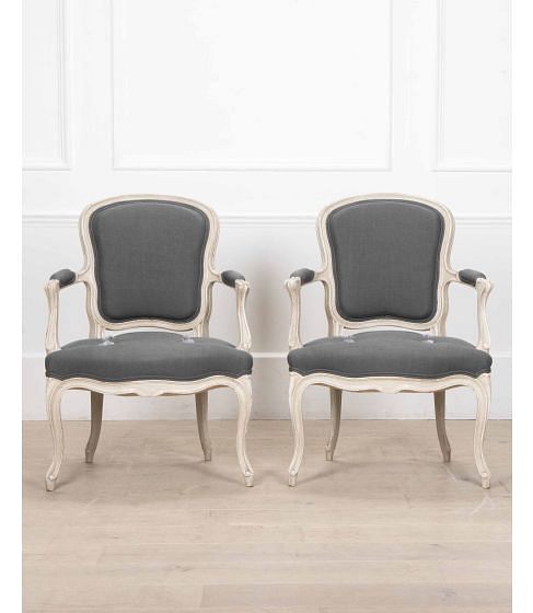 Pair of Late 19th Century Decorative French Chairs