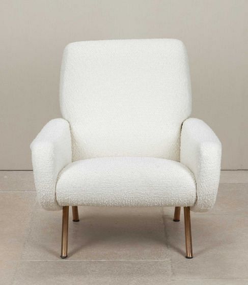 Mid-Century Italian 'Lady' Armchair by Marco Zanuso for Arflex