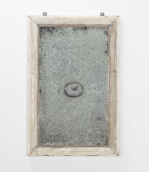 19th Century French Reeded Mirror