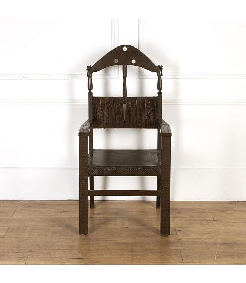 SALE: African Throne Dignitary Armchair