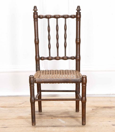 19th Century French Caned Children's Chair