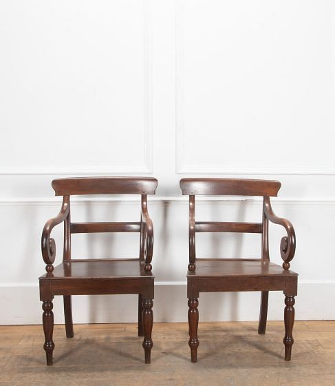 Pair of George III Welsh Side Chairs