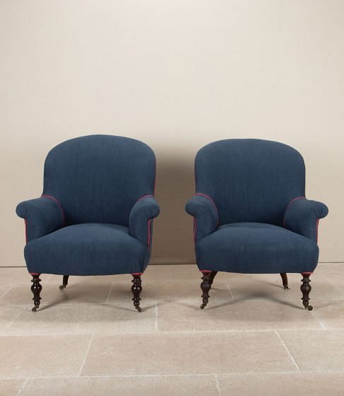 Pair of 19th Century English Armchairs