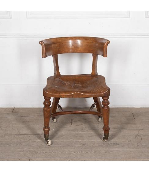 19th Century Klismos Desk Chair