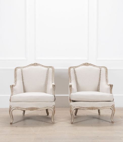 Pair of 19th Century Swedish Armchairs