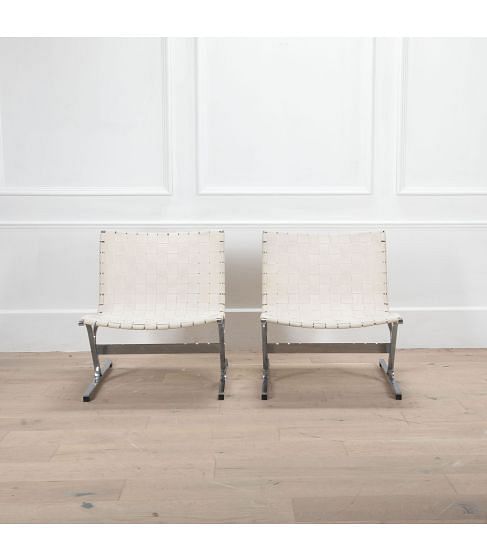 Pair of Ross Littell Armchairs