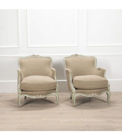 Pair of 20th Century French Louis XV Style Chairs