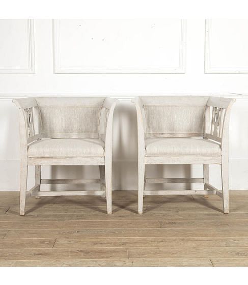 Pair of Swedish Veranda Chairs