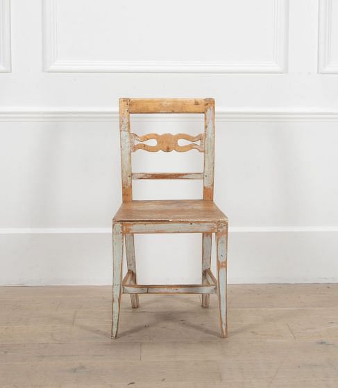 Swedish Folk Art Child’s Chair