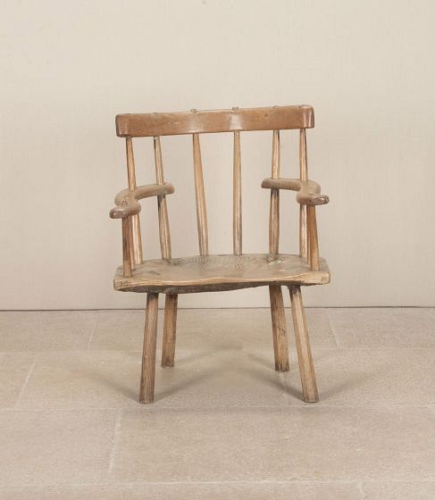 19th Century Irish Famine Chair