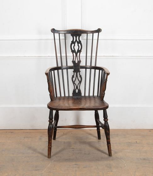 Early 19th Century Thames Valley Windsor Chair