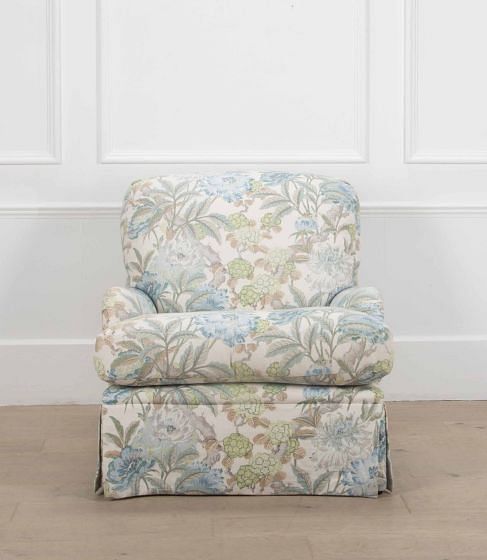The Kingston Armchair with Skirt - Ready to Buy