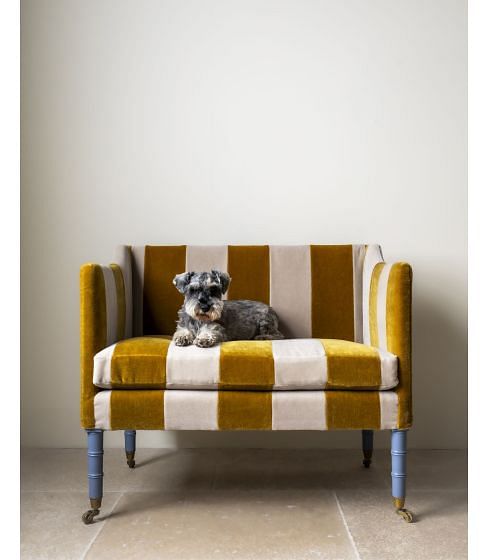 Brighton Armchair with Painted Legs - Made to Order