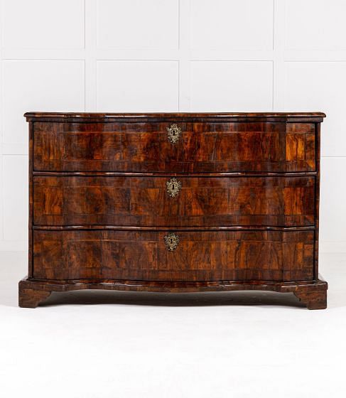 18th Century Spanish Walnut Trestle Table