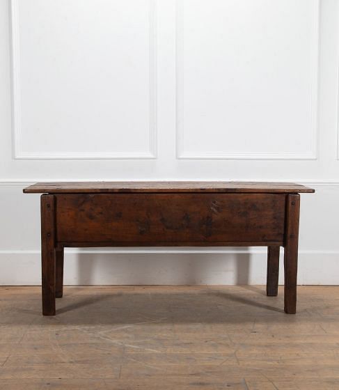 19th Century Italian Granary Box Console