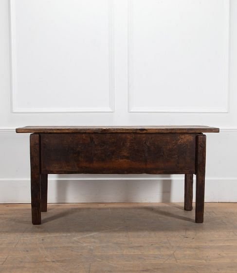 19th Century Italian Granary Box Console